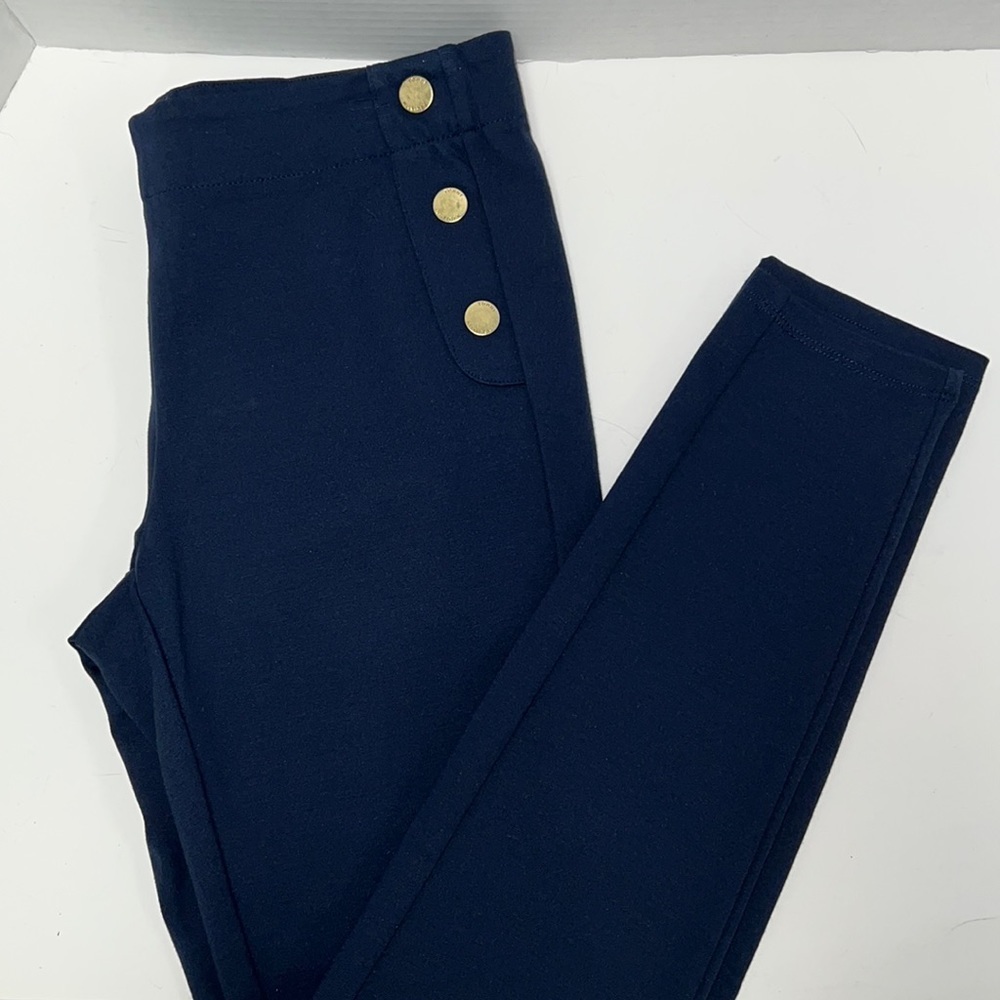 NWT Tommy Hilfiger Premium Stretch Extensible Prestige Navy Blue Leggings